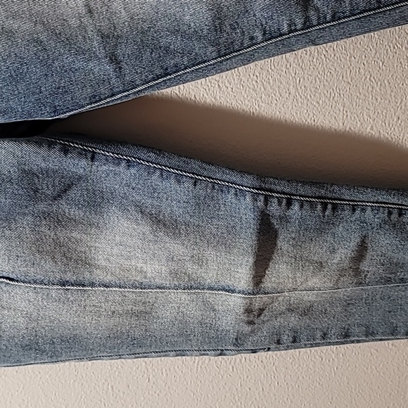 REVICE Denim Star Bohemian Hippie Retro High Rise Medium Wash Skinny Jean EUC 25 - Picture 7 of 16